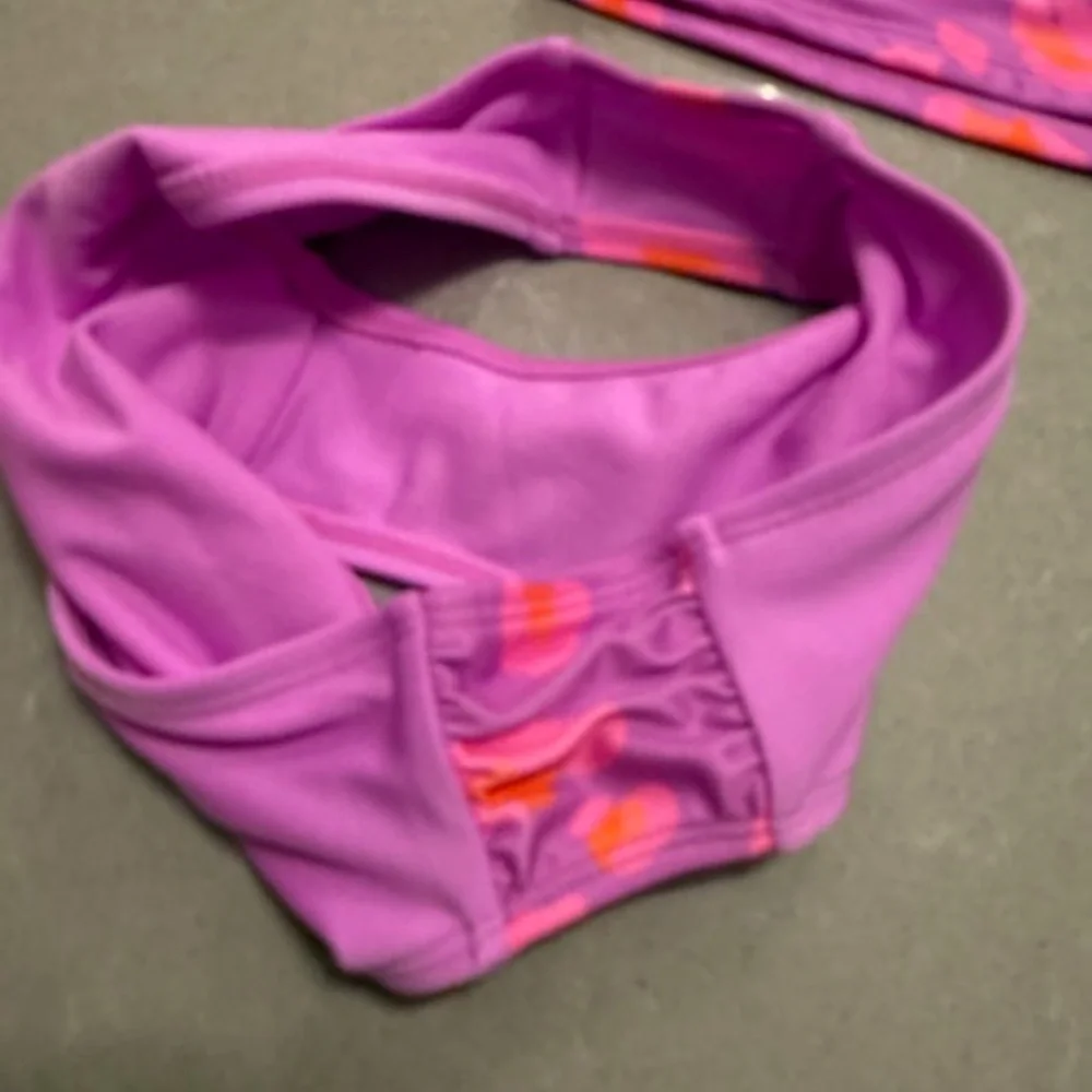 NWOT 2pc Purple/Pink Cat & Jack Tankini & Bikini Size XS Never worn